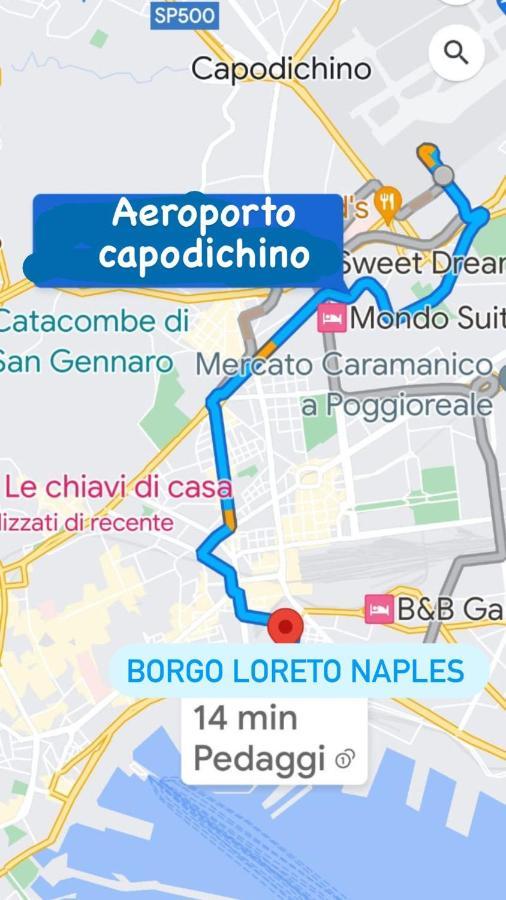 Borgo Loreto Napoli Bagian luar foto